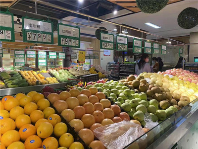 神農架林區物資供應穩定，食用農產品批發市場繁榮有序